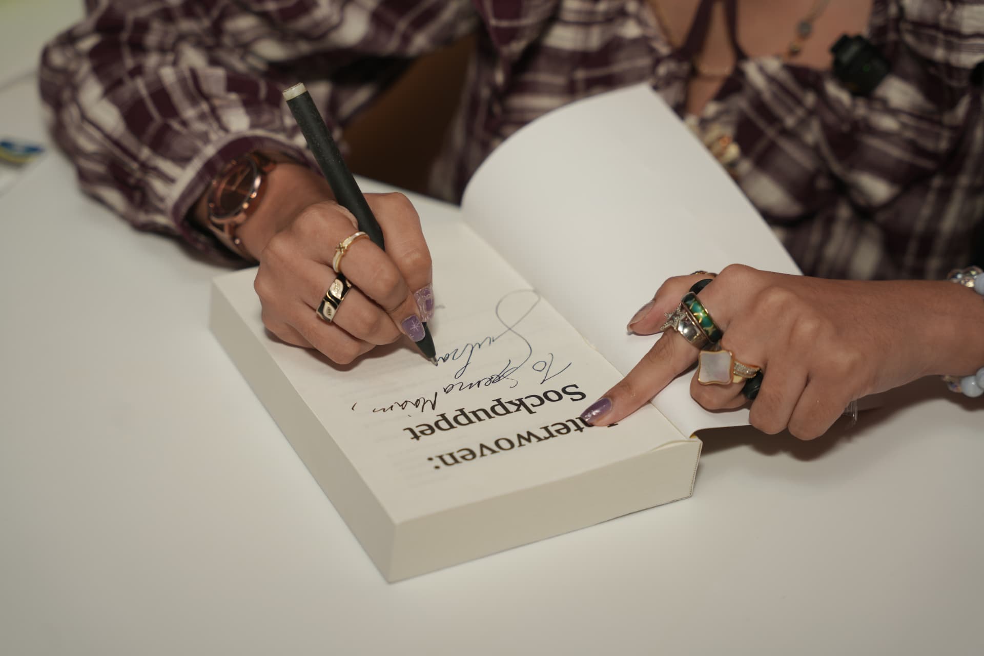 A personal note in every copy.